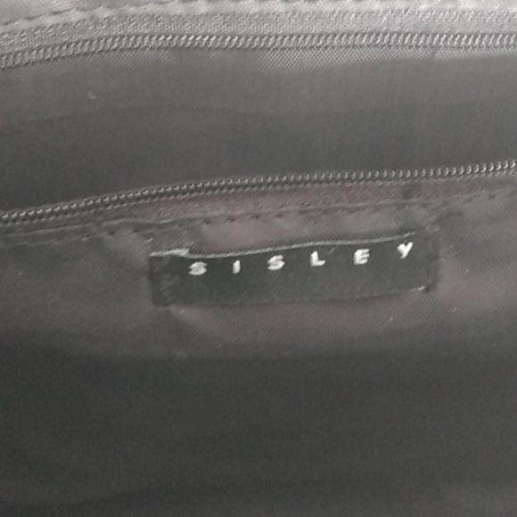 SISLEY Women's Purse 👜 LG Black and Grey - Picture 9 of 13